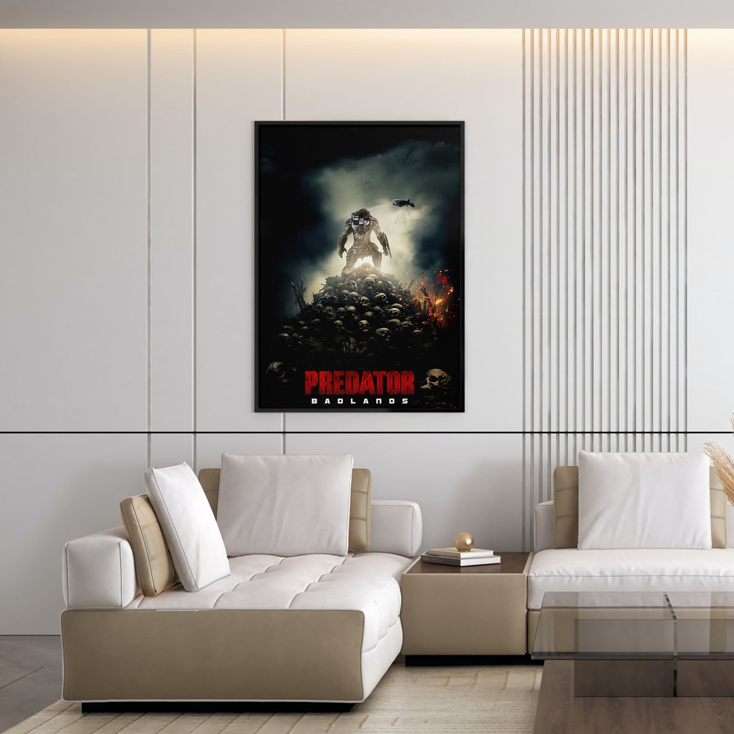 Flex Designs Poster Predator Badlands Theatrical 5 x 7" Home Goods - Movie 2025 Movie Poster