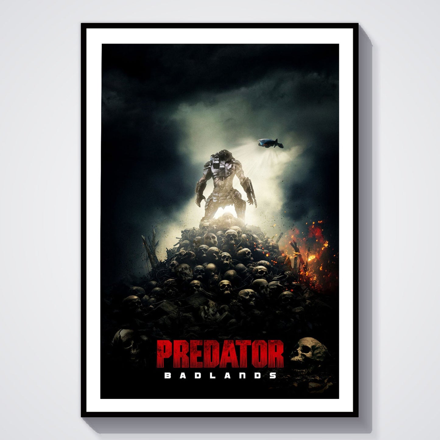 Flex Designs Poster Predator Badlands Theatrical 8 x 10" Home Goods - Movie 2025 Movie Poster