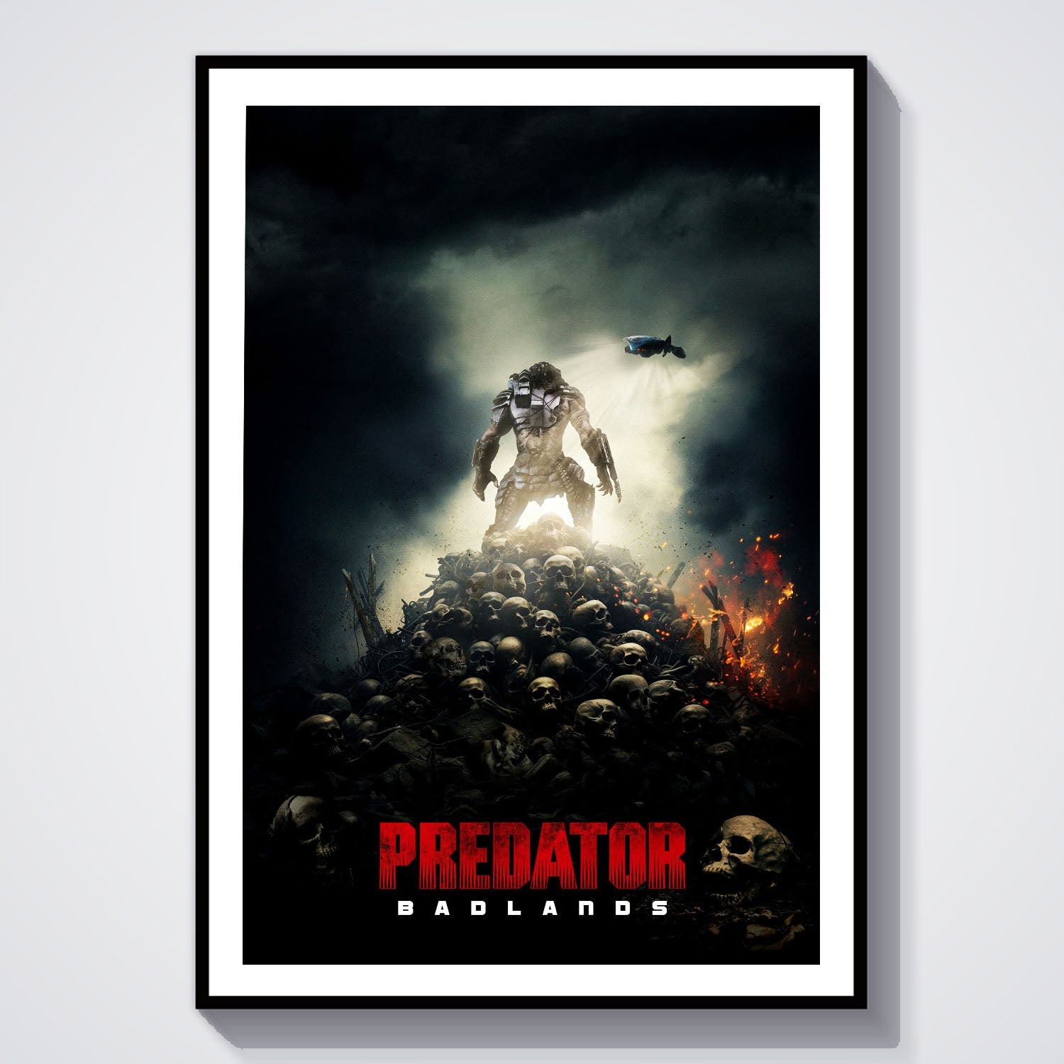 Flex Designs Poster Predator Badlands Theatrical 8 x 10" Home Goods - Movie 2025 Movie Poster