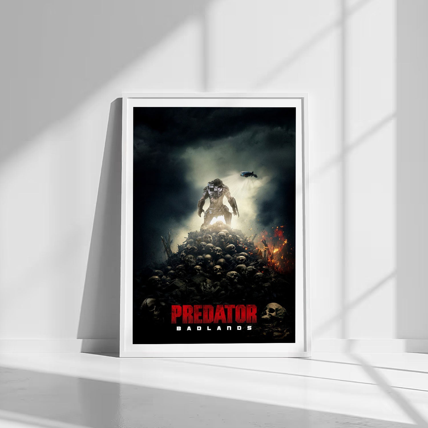Flex Designs Poster Predator Badlands Theatrical 8 x 10" Home Goods - Movie 2025 Movie Poster