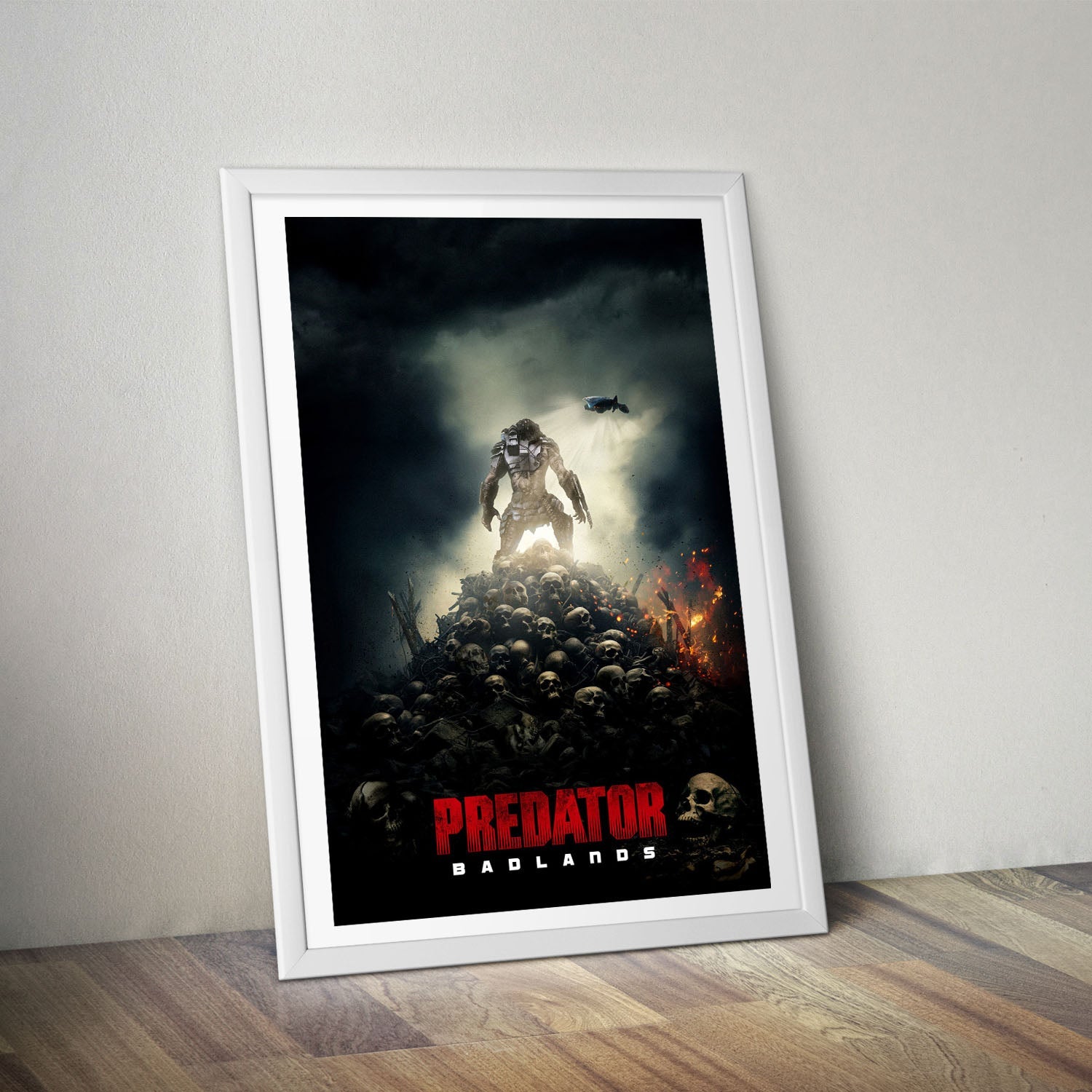 Flex Designs Poster Predator Badlands Theatrical 8 x 10" Home Goods - Movie 2025 Movie Poster