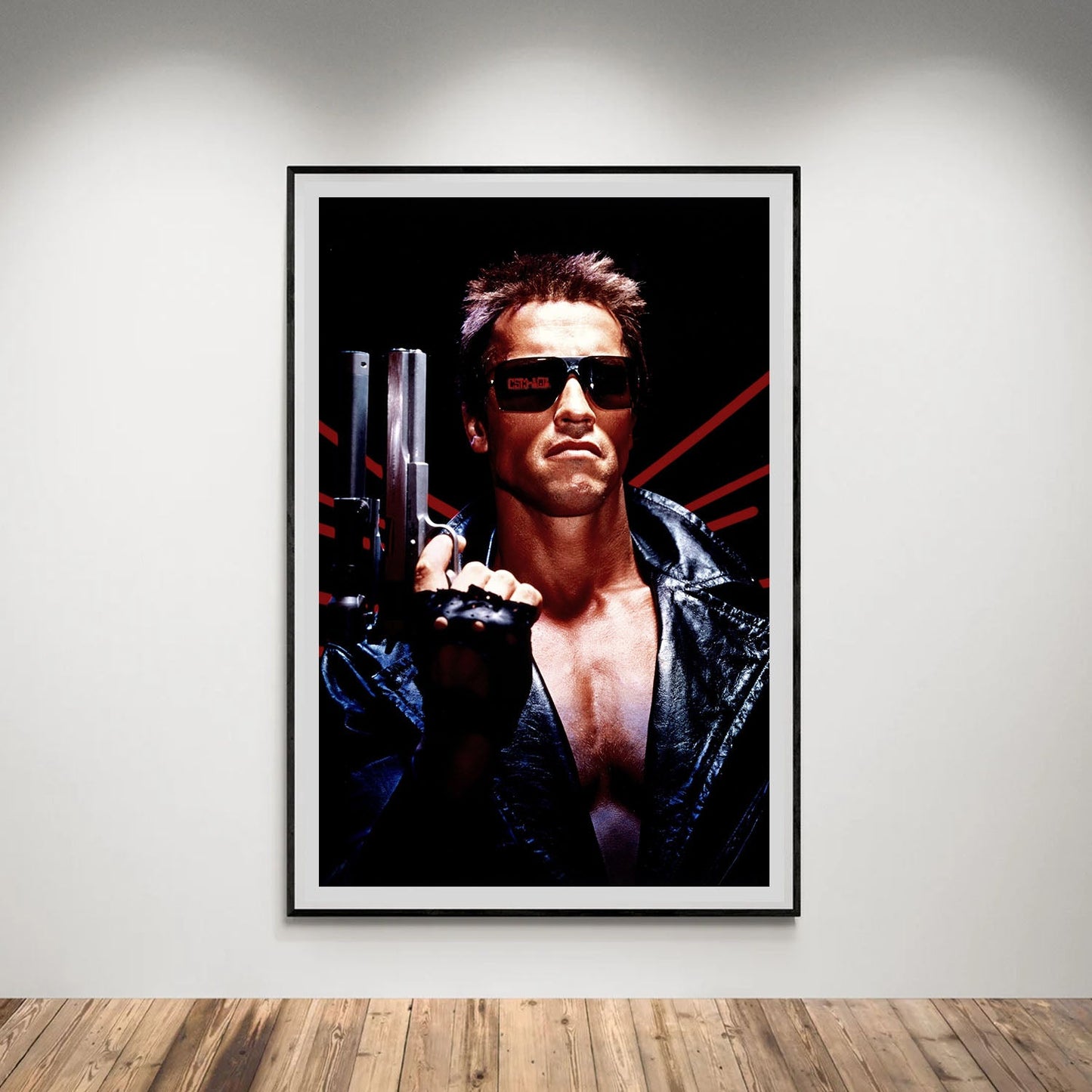 Flex Designs Poster The Terminator Textless 5 x 7" Home Goods - Movie 1984 Movie Poster