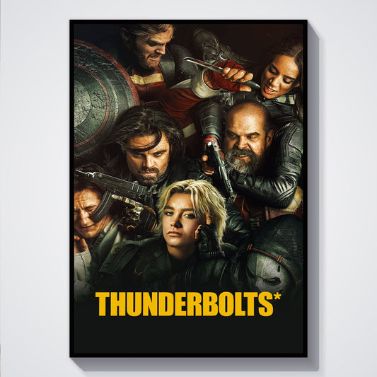 Flex Designs Poster Thunderbolts 5 x 7" Home Goods - Movie 2025 Movie Poster