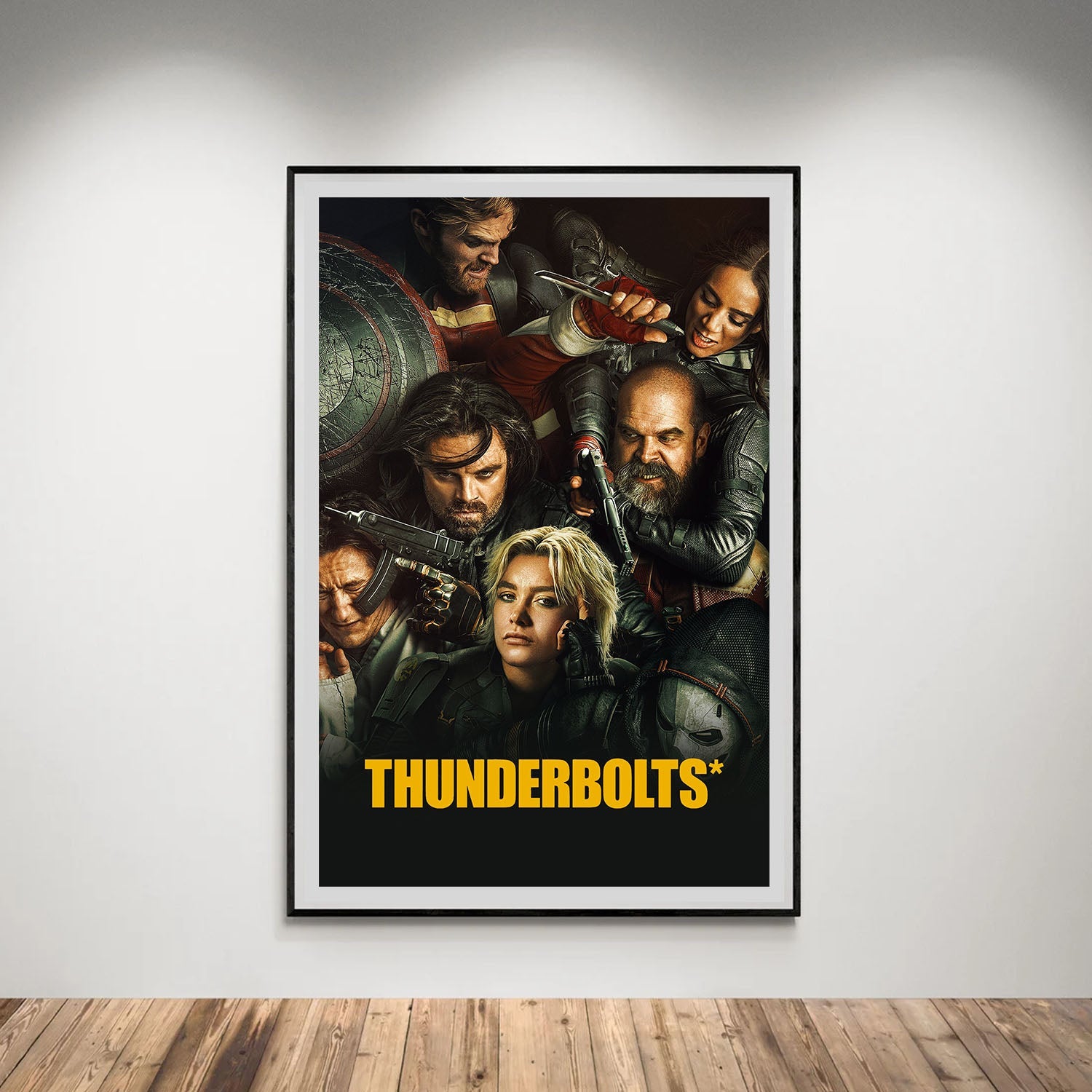 Flex Designs Poster Thunderbolts 5 x 7" Home Goods - Movie 2025 Movie Poster