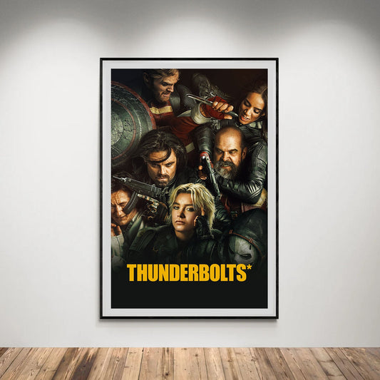 Flex Designs Poster Thunderbolts 5 x 7" Home Goods - Movie 2025 Movie Poster