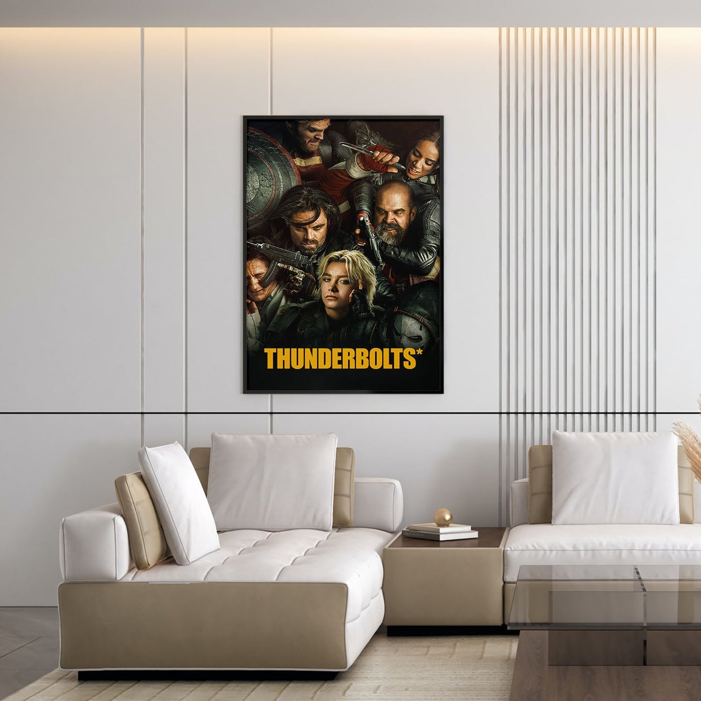 Flex Designs Poster Thunderbolts 5 x 7" Home Goods - Movie 2025 Movie Poster