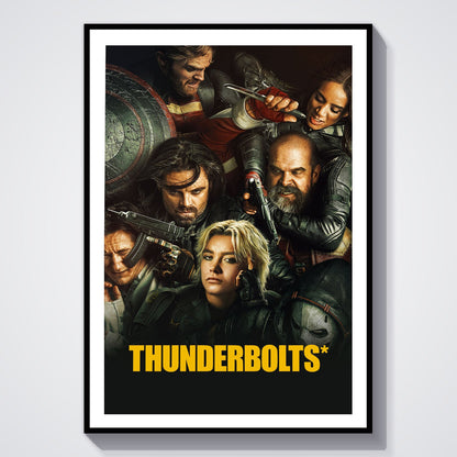 Flex Designs Poster Thunderbolts 8 x 10" Home Goods - Movie 2025 Movie Poster