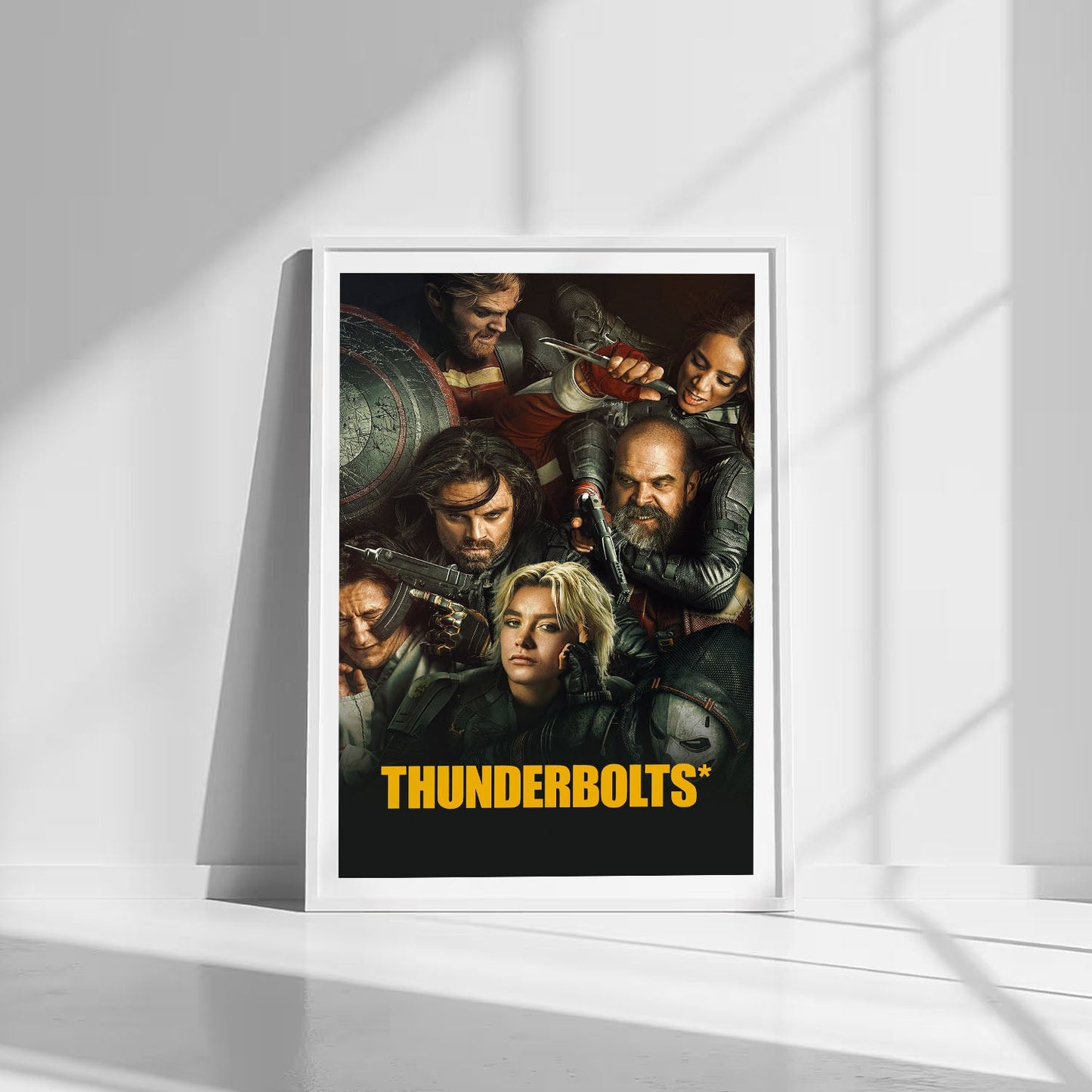 Flex Designs Poster Thunderbolts 8 x 10" Home Goods - Movie 2025 Movie Poster