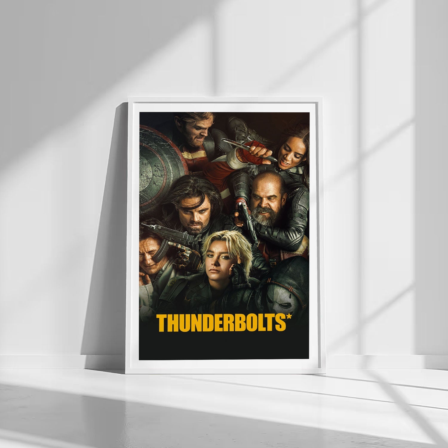 Flex Designs Poster Thunderbolts 8 x 10" Home Goods - Movie 2025 Movie Poster