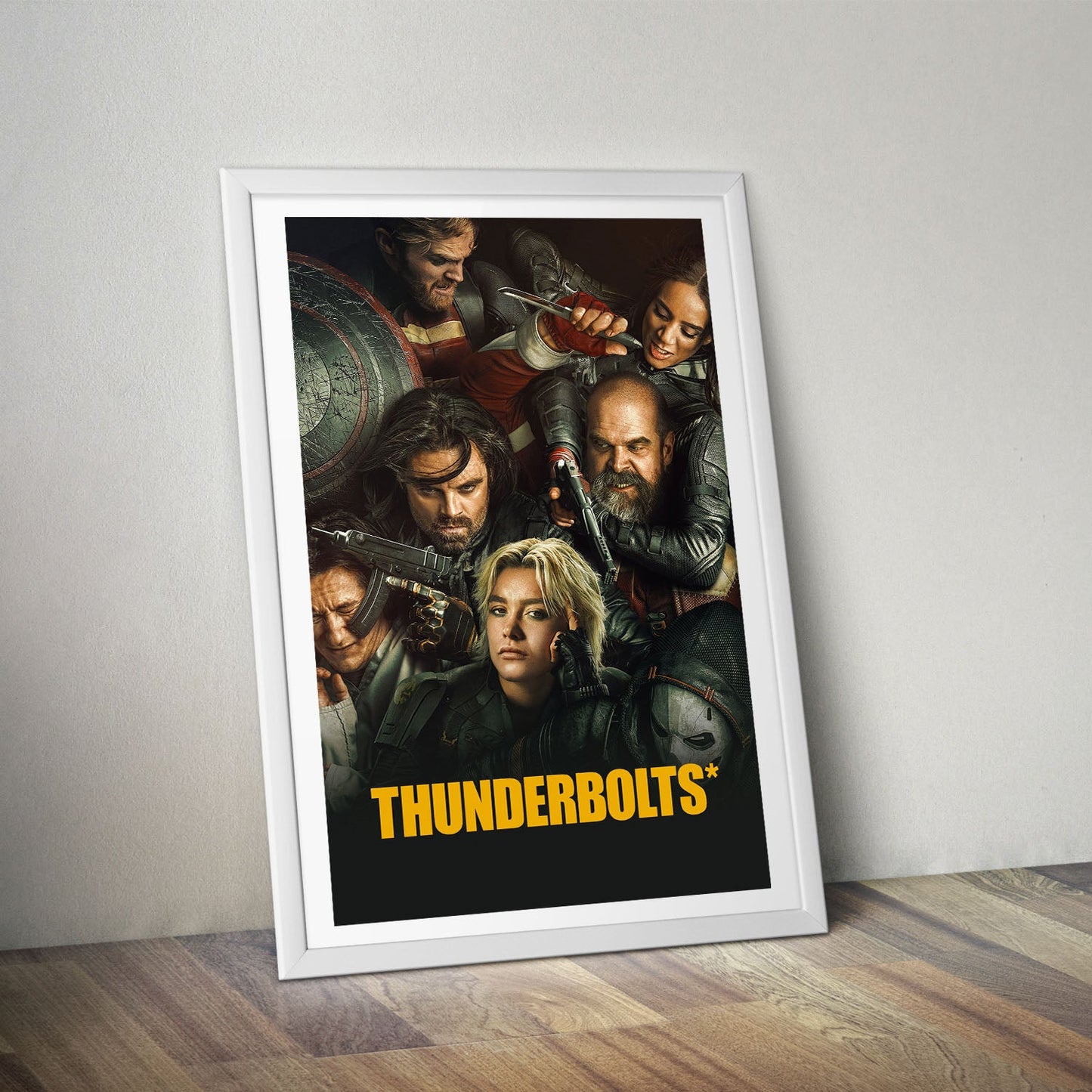 Flex Designs Poster Thunderbolts 8 x 10" Home Goods - Movie 2025 Movie Poster