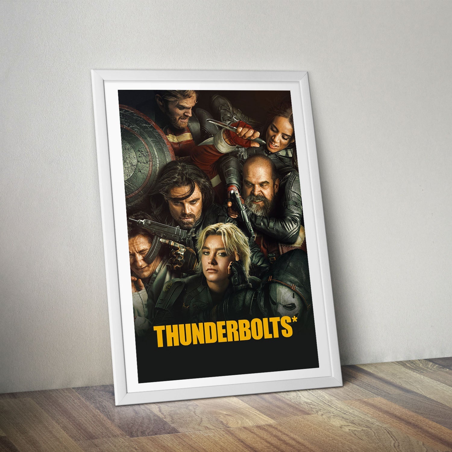 Flex Designs Poster Thunderbolts 8 x 10" Home Goods - Movie 2025 Movie Poster