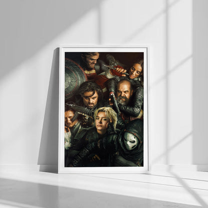 Flex Designs Poster Thunderbolts Key Art 8 x 10" Home Goods - Movie 2025 Movie Poster