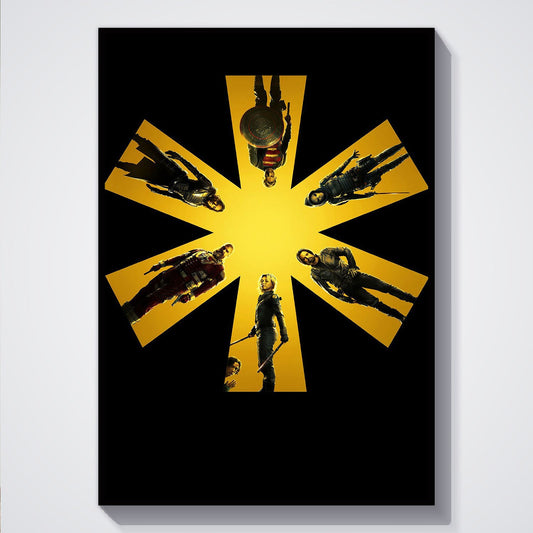 Flex Designs Poster Thunderbolts Team 5 x 7" Home Goods - Movie 2025 Movie Poster