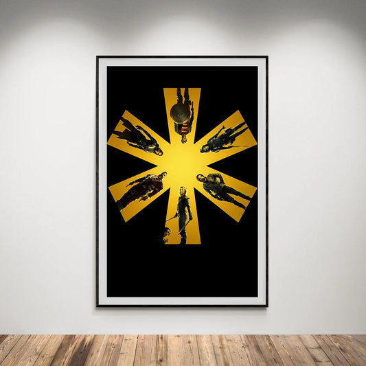 Flex Designs Poster Thunderbolts Team 5 x 7" Home Goods - Movie 2025 Movie Poster