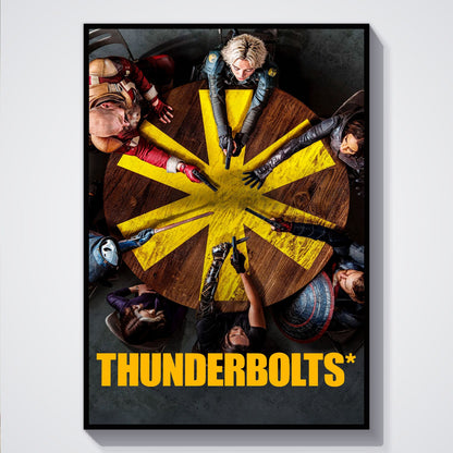 Flex Designs Poster Thunderbolts Theatrical 5 x 7" Home Goods - Movie 2025 Movie Poster
