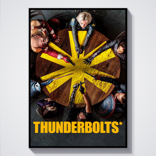 Flex Designs Poster Thunderbolts Theatrical 5 x 7" Home Goods - Movie 2025 Movie Poster