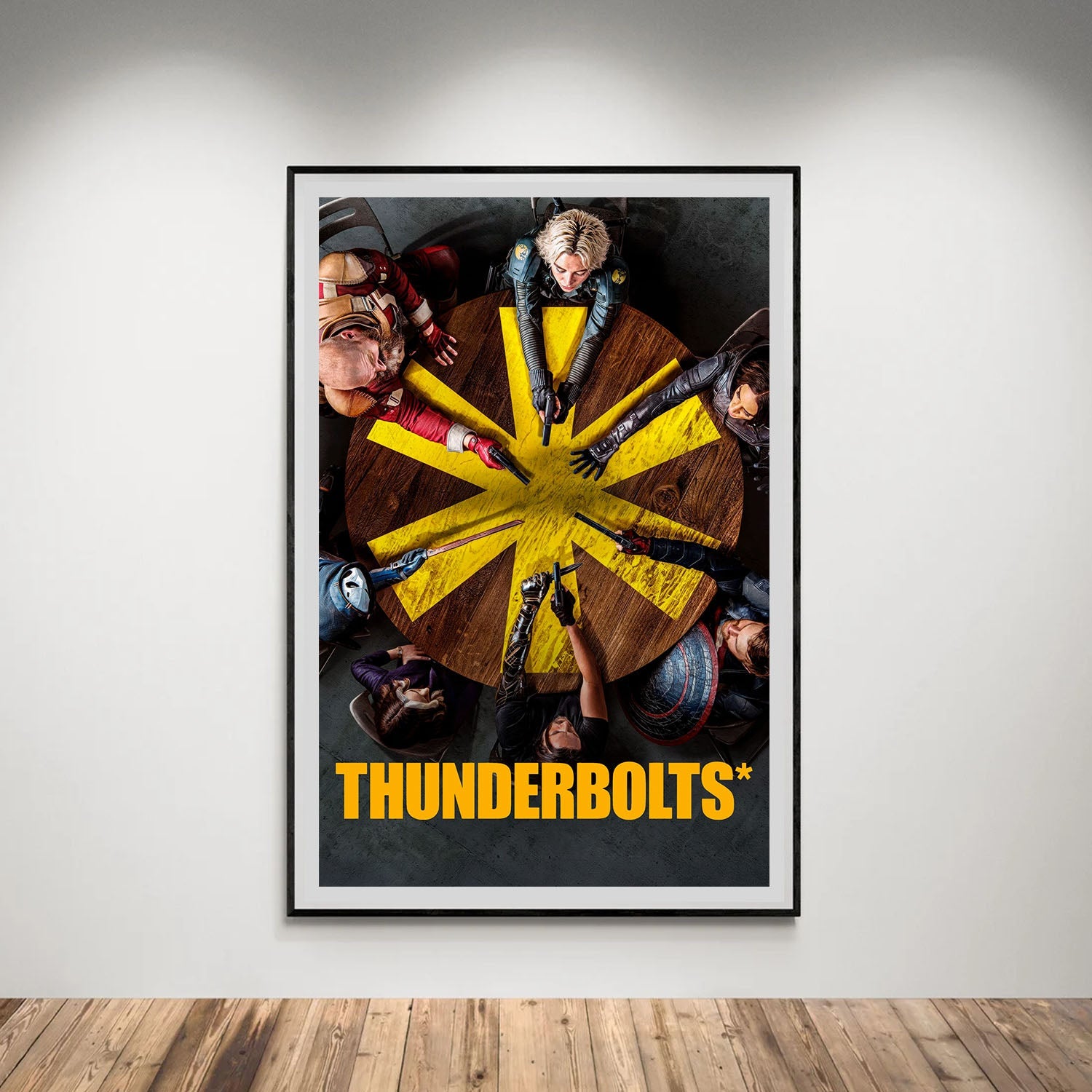 Flex Designs Poster Thunderbolts Theatrical 5 x 7" Home Goods - Movie 2025 Movie Poster