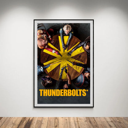 Flex Designs Poster Thunderbolts Theatrical 5 x 7" Home Goods - Movie 2025 Movie Poster