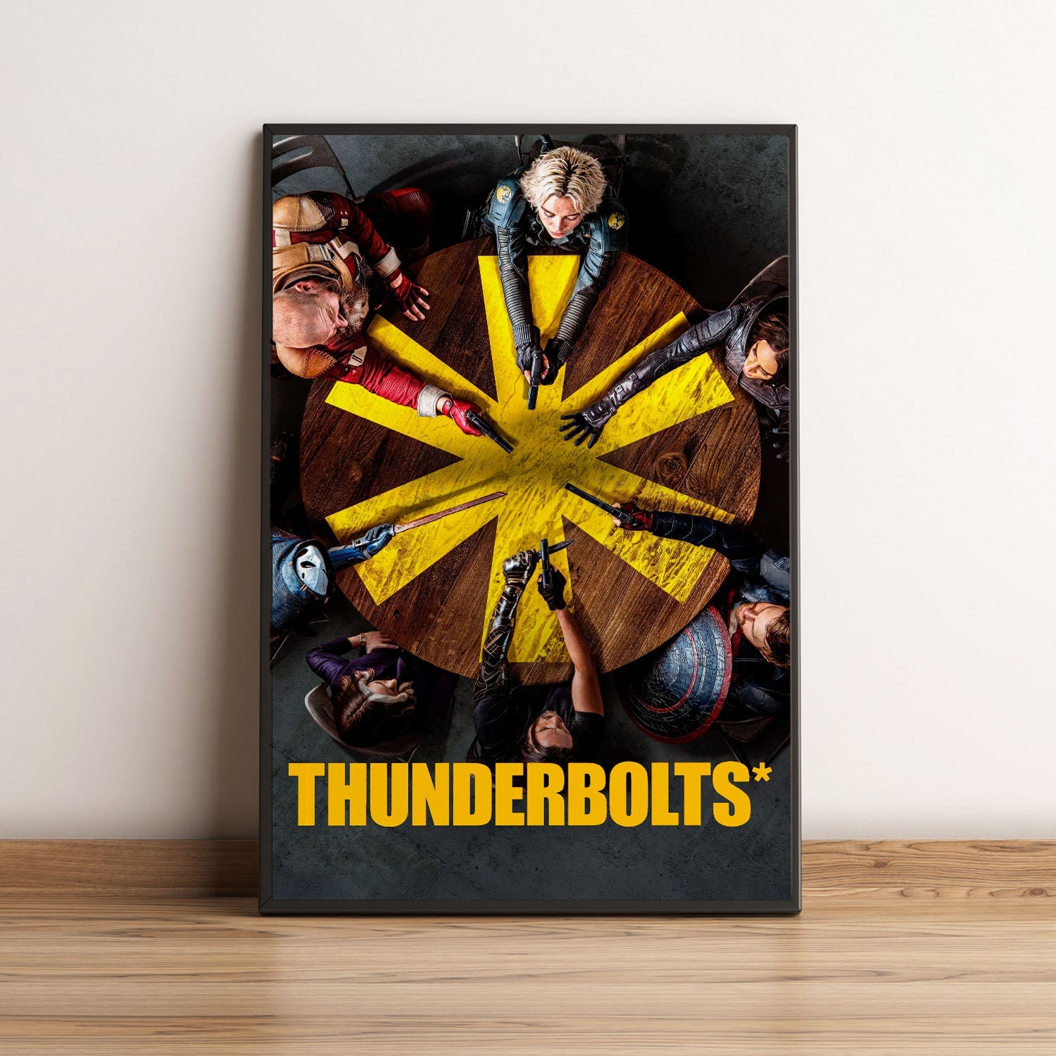 Flex Designs Poster Thunderbolts Theatrical 5 x 7" Home Goods - Movie 2025 Movie Poster