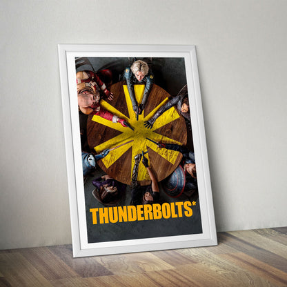 Flex Designs Poster Thunderbolts Theatrical 8 x 10" Home Goods - Movie 2025 Movie Poster