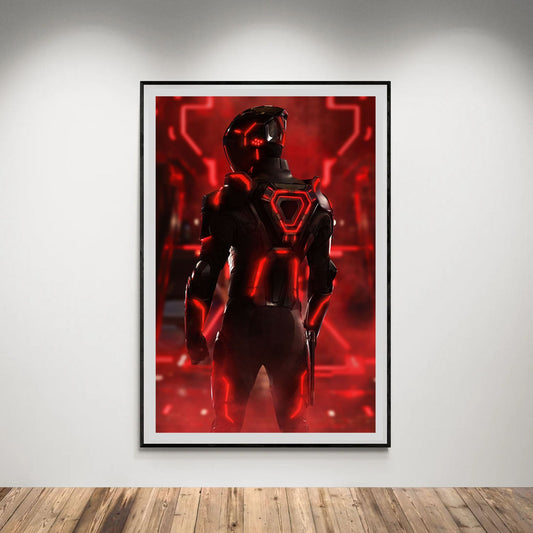 Flex Designs Poster TRON Ares Textless 5 x 7" Home Goods - Movie 2025 Movie Poster