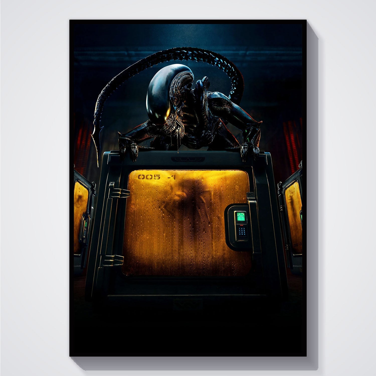 Flex Designs Poster Alien Earth Simple 5 x 7" Home Goods - TV Show 2025 TV Show Poster