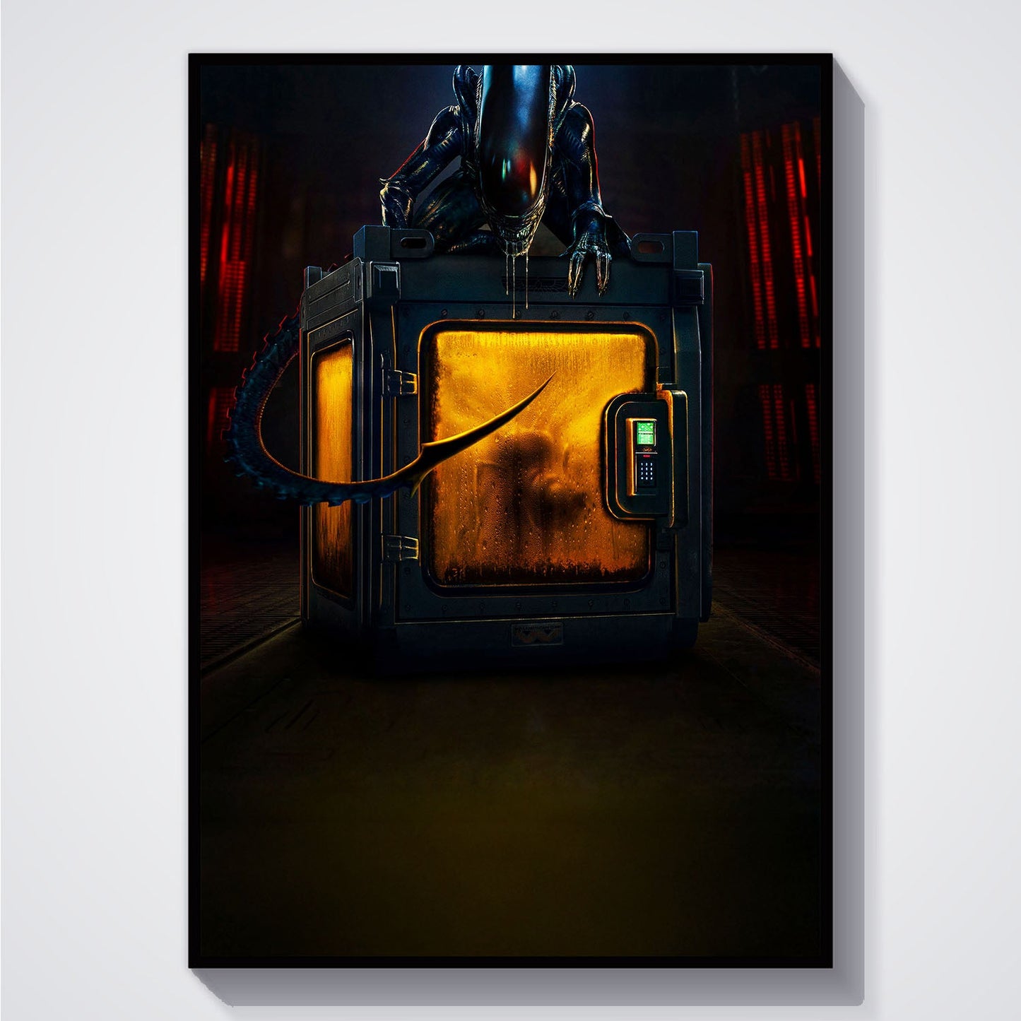Flex Designs Poster Alien Earth Textless 5 x 7" Home Goods - TV Show 2025 TV Show Poster