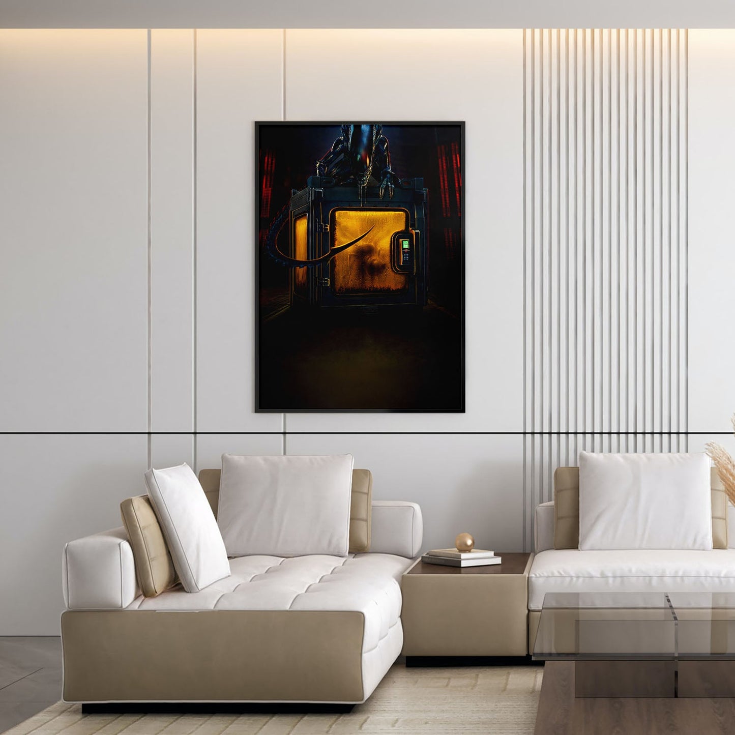 Flex Designs Poster Alien Earth Textless 5 x 7" Home Goods - TV Show 2025 TV Show Poster