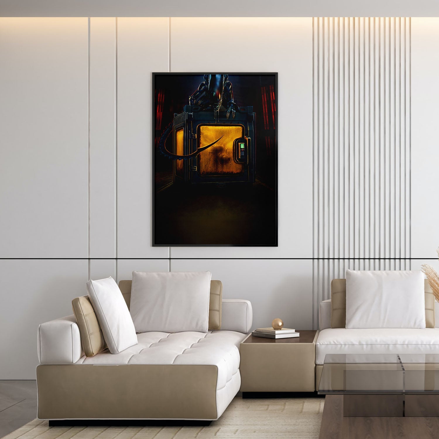 Flex Designs Poster Alien Earth Textless 5 x 7" Home Goods - TV Show 2025 TV Show Poster