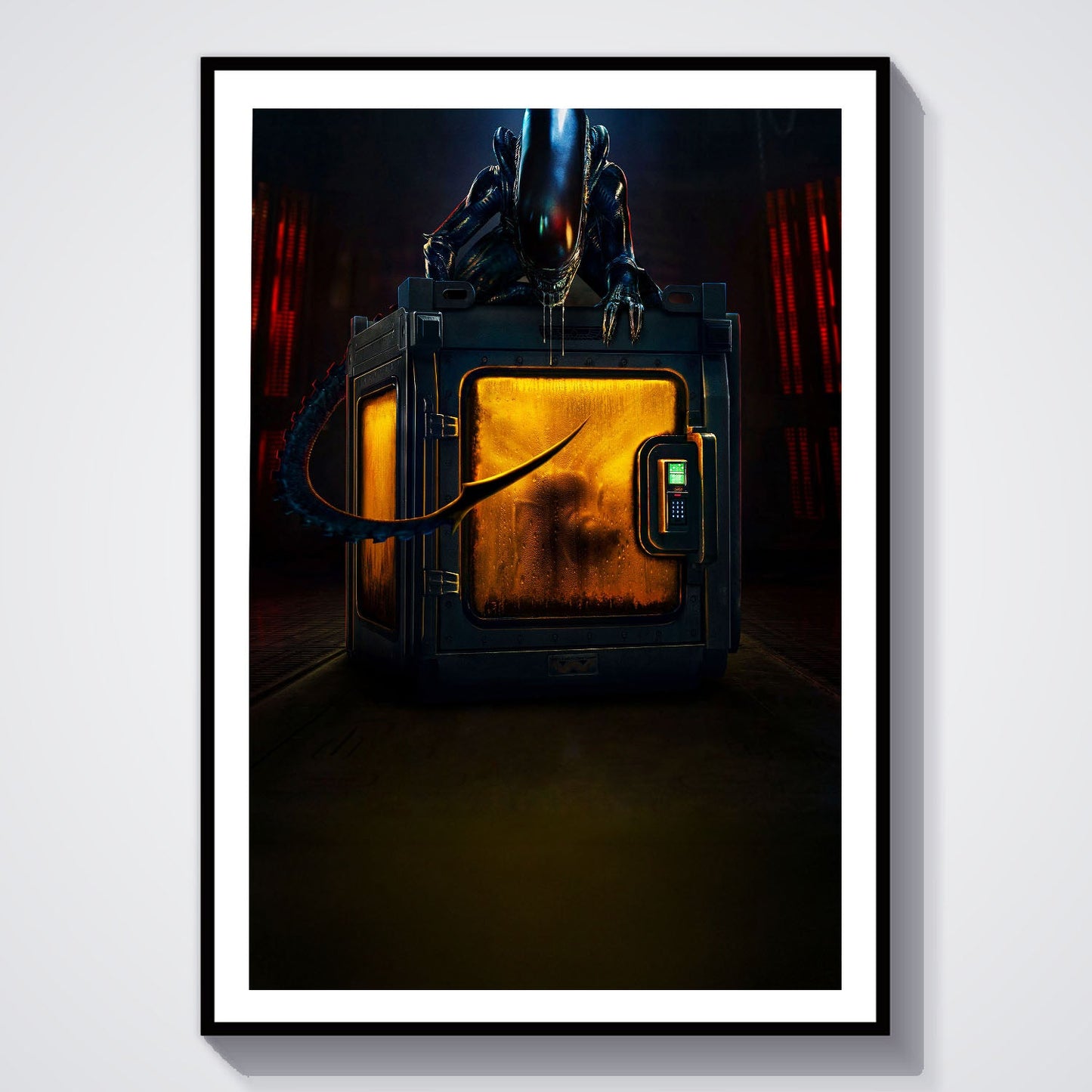 Flex Designs Poster Alien Earth Textless 8 x 10" Home Goods - TV Show 2025 TV Show Poster