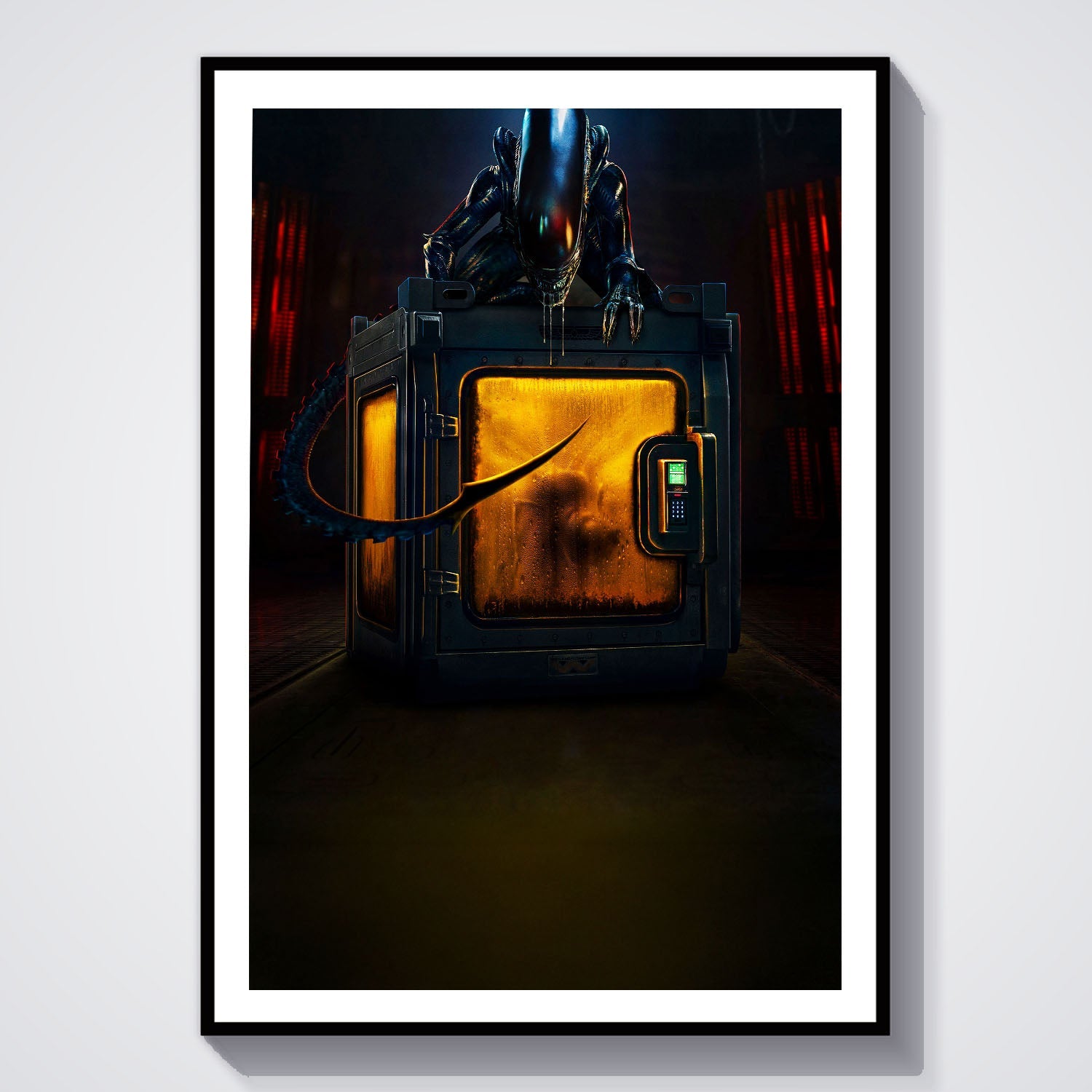 Flex Designs Poster Alien Earth Textless 8 x 10" Home Goods - TV Show 2025 TV Show Poster