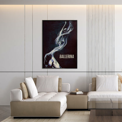 Flex Designs Poster Ballerina Teaser 5 x 7" Home Goods - Movie 2025 Movie Poster