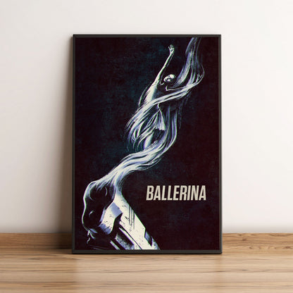 Flex Designs Poster Ballerina Teaser 5 x 7" Home Goods - Movie 2025 Movie Poster