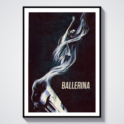 Flex Designs Poster Ballerina Teaser 8 x 10" Home Goods - Movie 2025 Movie Poster