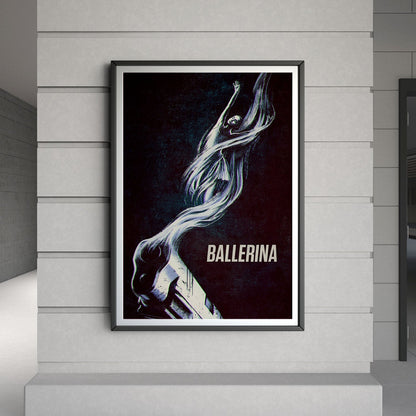 Flex Designs Poster Ballerina Teaser 8 x 10" Home Goods - Movie 2025 Movie Poster