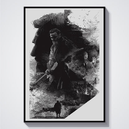 Flex Designs Poster Batman Begins Teaser 5 x 7" Home Goods - Movie 2005 Movie Poster