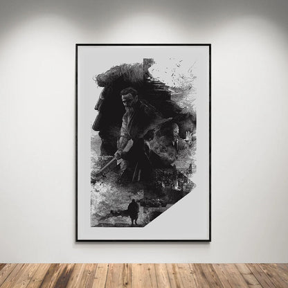 Flex Designs Poster Batman Begins Teaser 5 x 7" Home Goods - Movie 2005 Movie Poster
