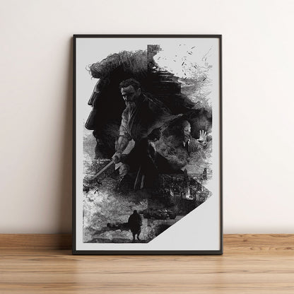 Flex Designs Poster Batman Begins Teaser 5 x 7" Home Goods - Movie 2005 Movie Poster