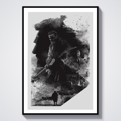 Flex Designs Poster Batman Begins Teaser 8 x 10" Home Goods - Movie 2005 Movie Poster