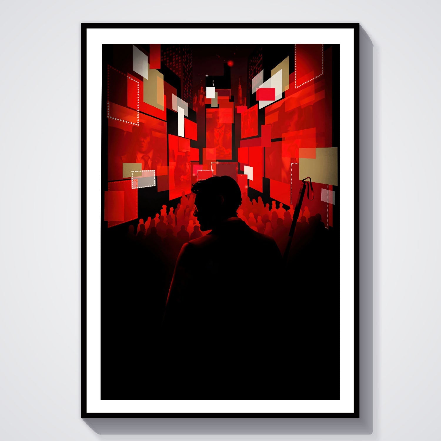 Flex Designs Poster Daredevil Born Again Cartoon 8 x 10" Home Goods - TV Show 2025 TV Show Poster