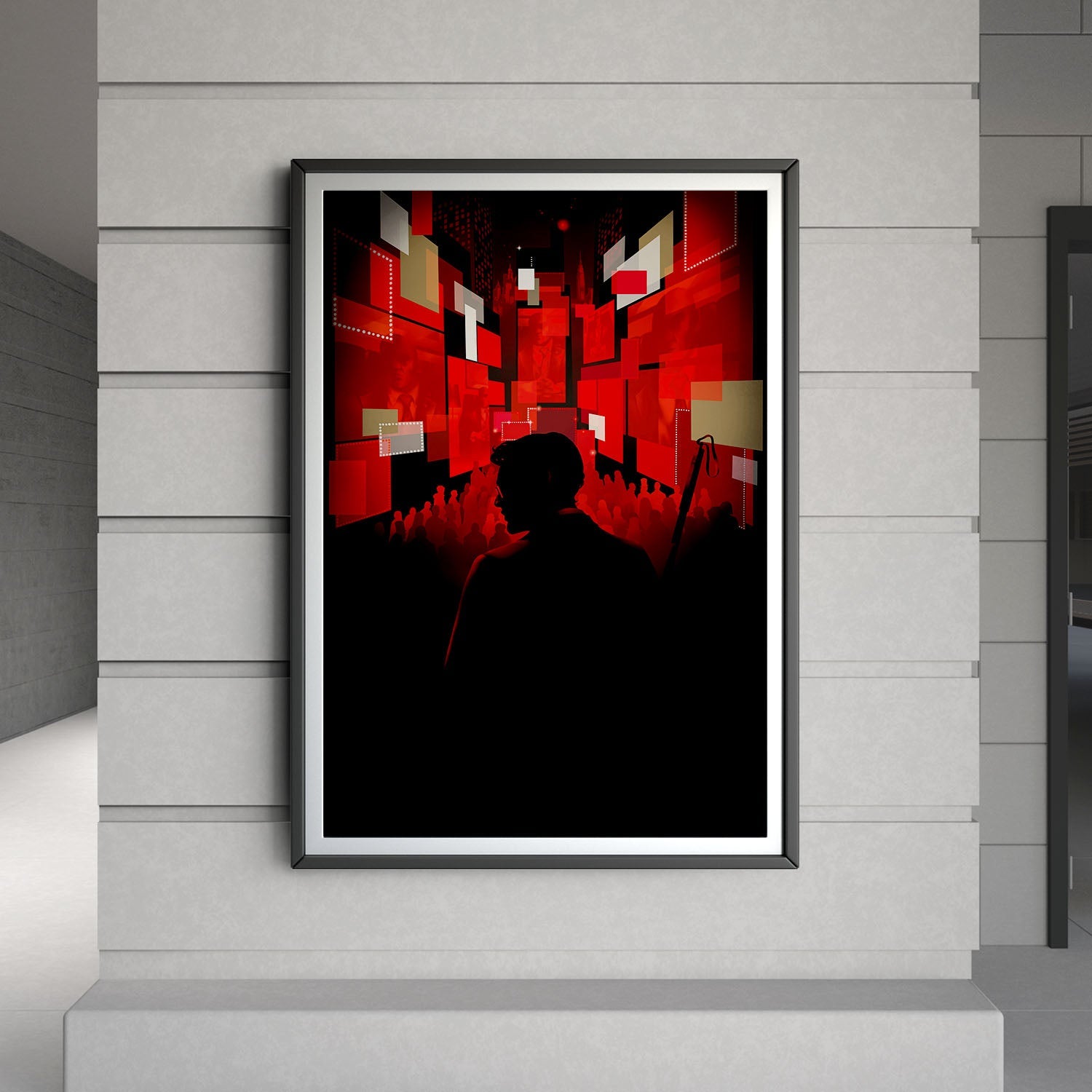 Flex Designs Poster Daredevil Born Again Cartoon 8 x 10" Home Goods - TV Show 2025 TV Show Poster