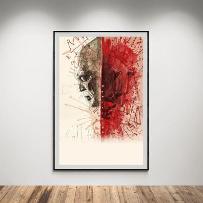 Flex Designs Poster Daredevil Born Again Textless 5 x 7" Home Goods - TV Show 2025 TV Show Poster
