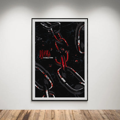 Flex Designs Poster Django Unchained Minimalist 5 x 7" Home Goods - Movie 2012 Movie Poster