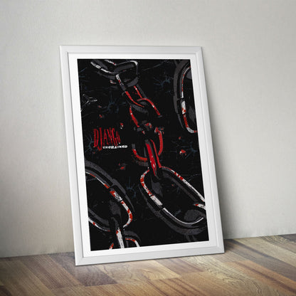 Flex Designs Poster Django Unchained Minimalist 8 x 10" Home Goods - Movie 2012 Movie Poster