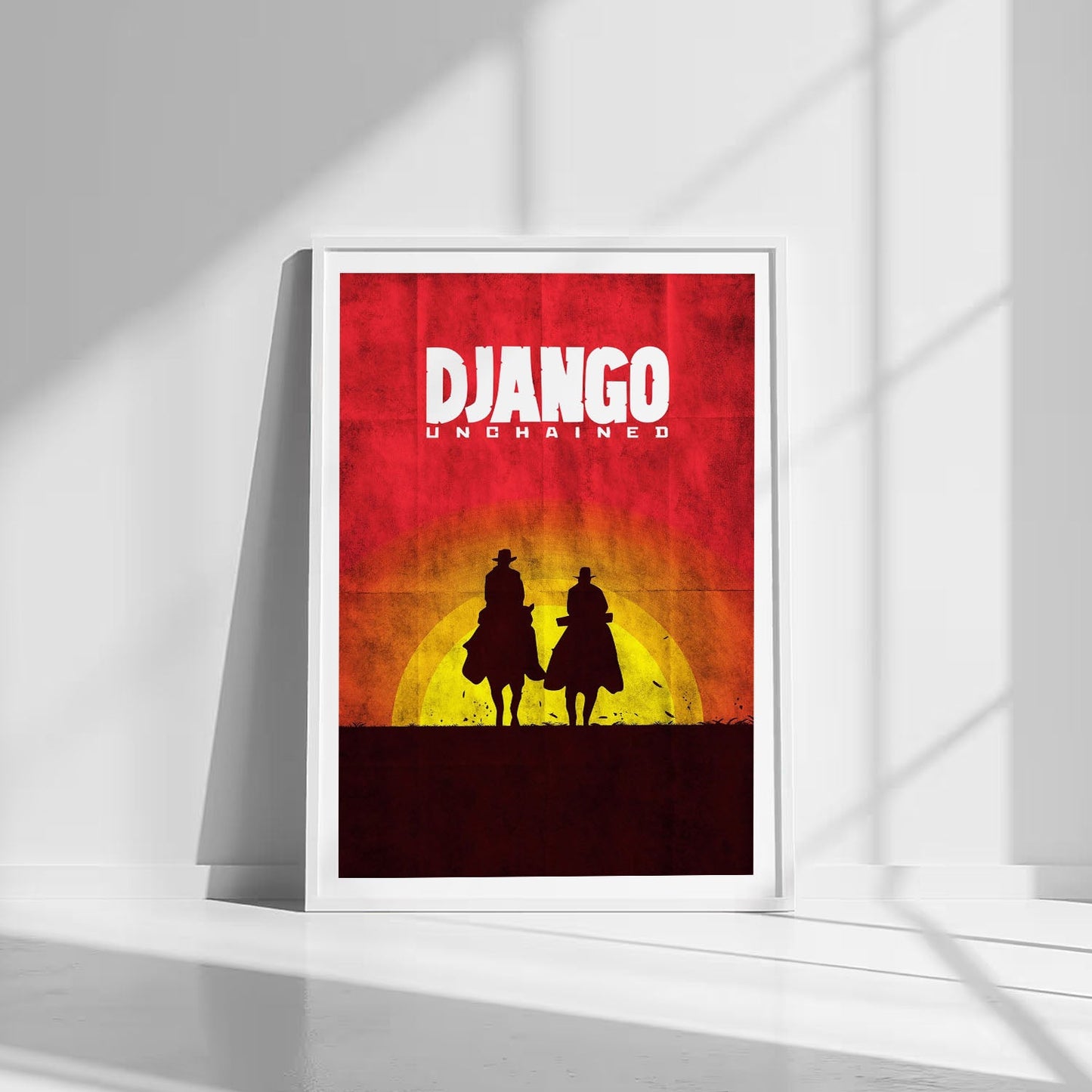Flex Designs Poster Django Unchained Sunset 8 x 10" Home Goods - Movie 2012 Movie Poster