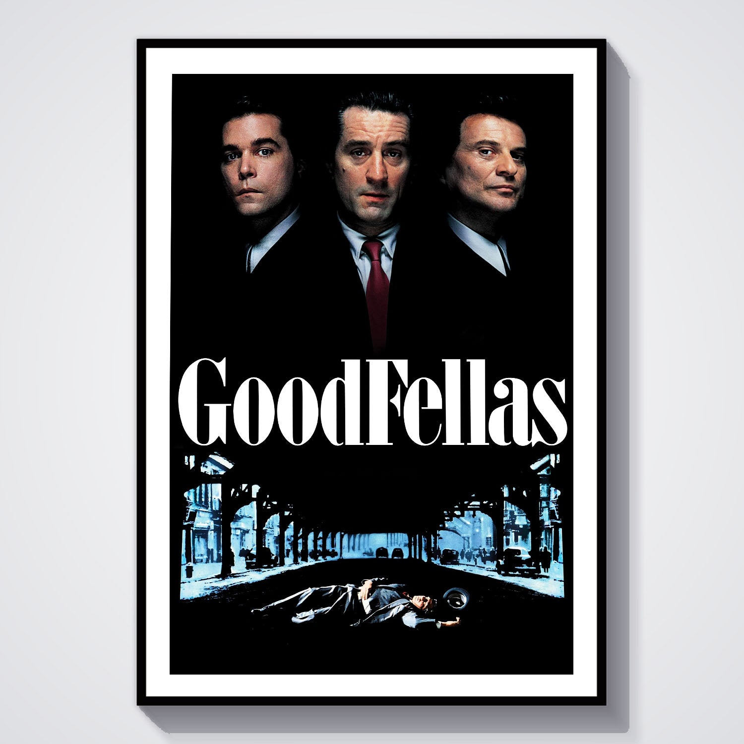 Flex Designs Poster Goodfellas Cinematic 8 x 10" Home Goods - Movie 1990 Movie Poster