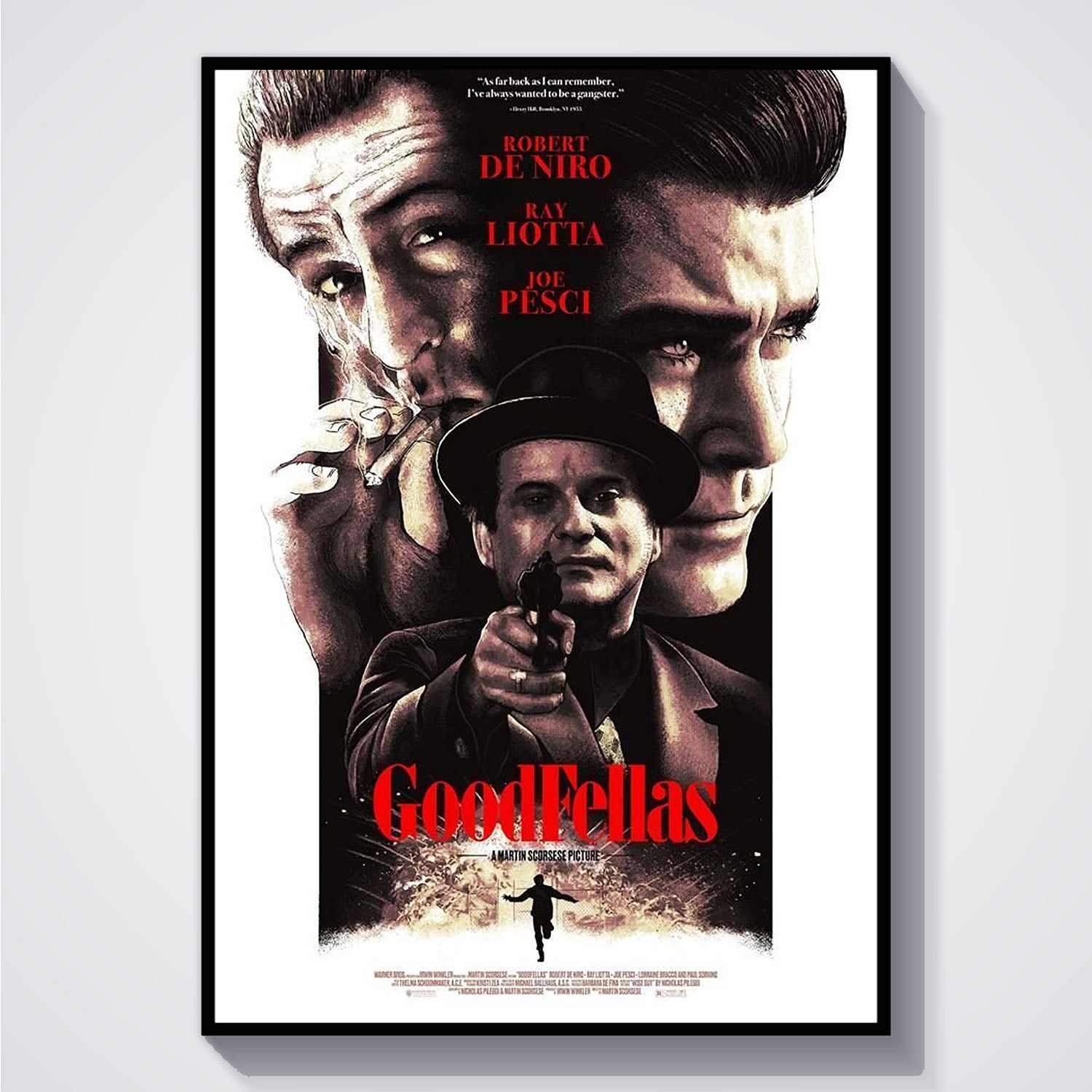 Flex Designs Poster Goodfellas 5 x 7" Home Goods - Movie 1990 Movie Poster