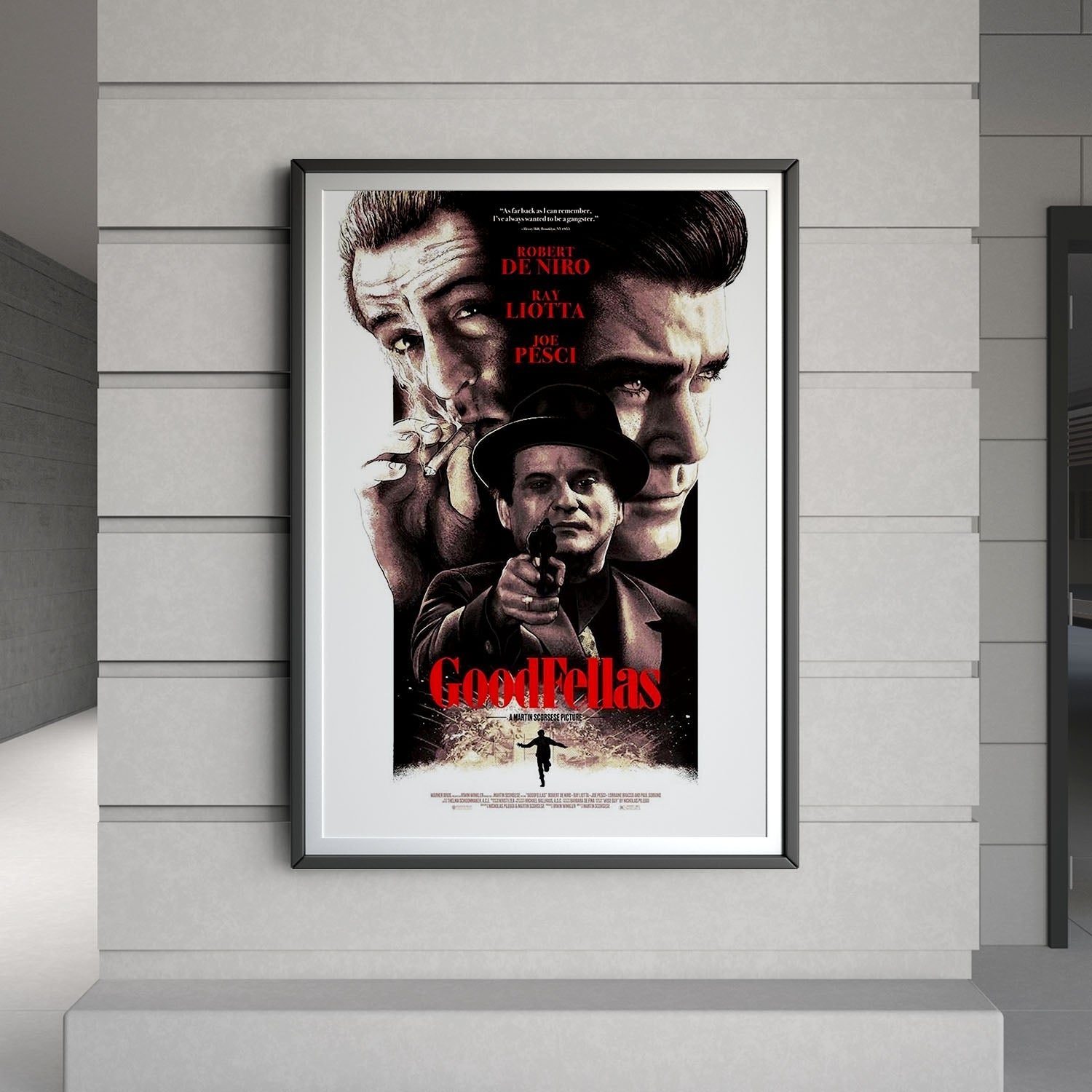 Flex Designs Poster Goodfellas 8 x 10" Home Goods - Movie 1990 Movie Poster