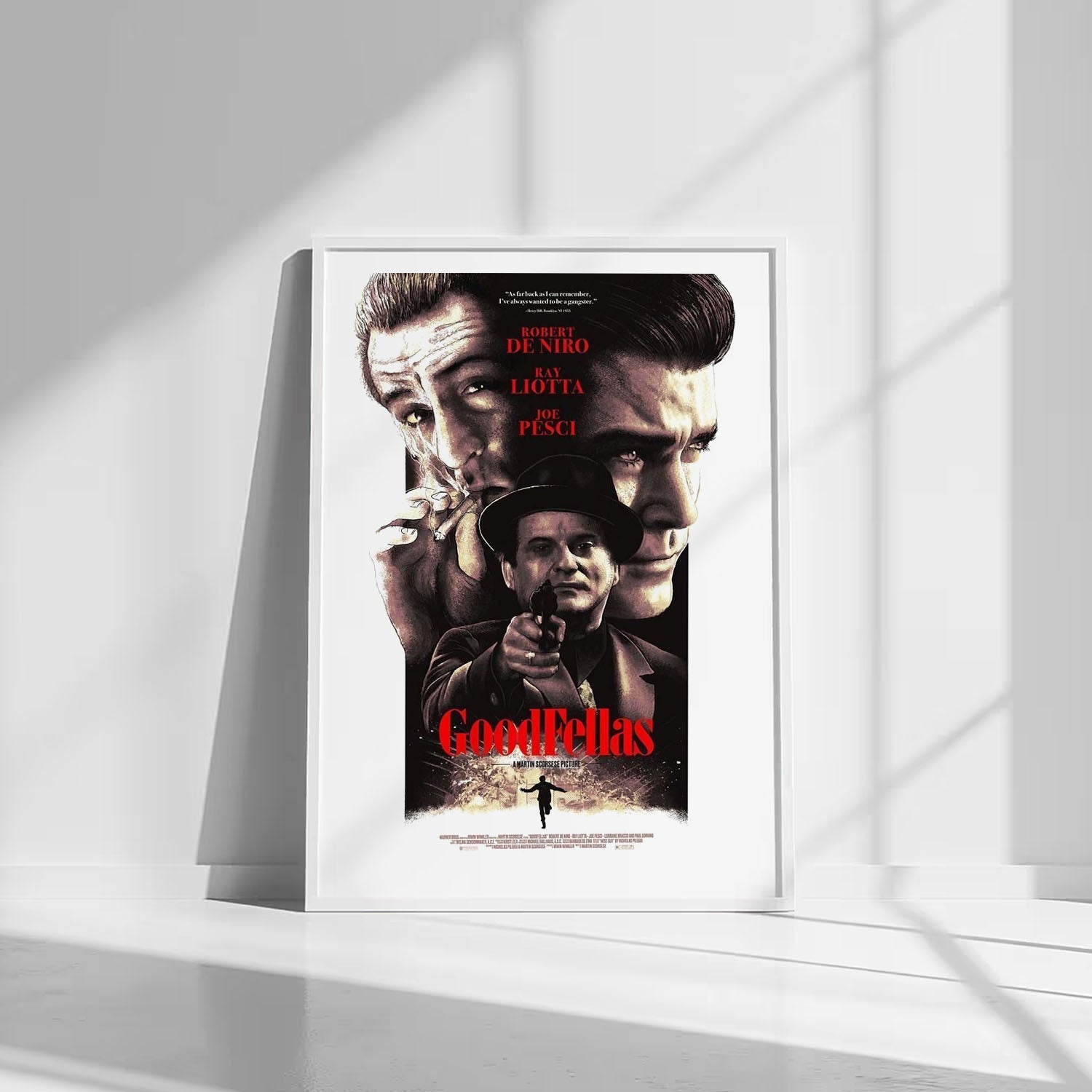 Flex Designs Poster Goodfellas 8 x 10" Home Goods - Movie 1990 Movie Poster