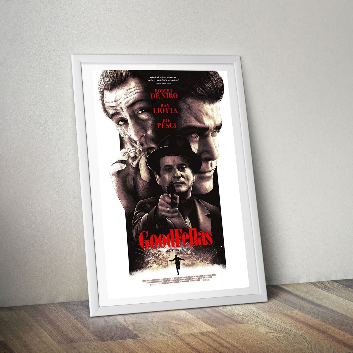 Flex Designs Poster Goodfellas 8 x 10" Home Goods - Movie 1990 Movie Poster